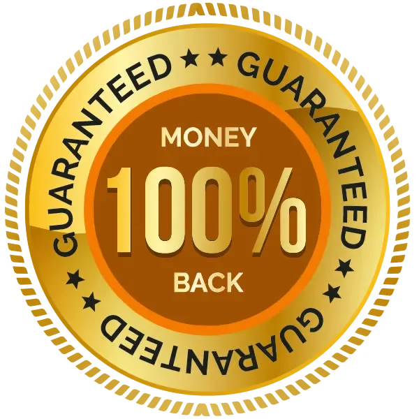 90-Day 100 Percent Money Back Guarantee